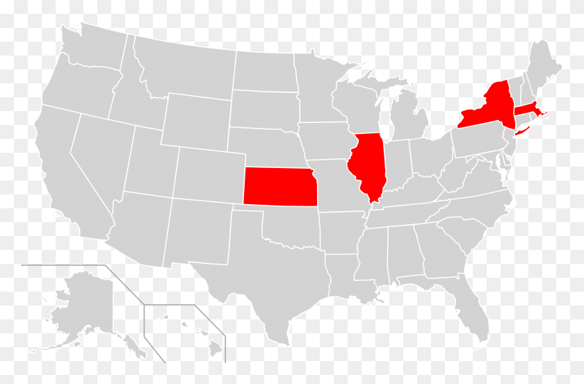 5808x3671 Home States Of Communist Party Of The United States Sunbelt In The 50s, Map, Diagram, Atlas HD PNG Download