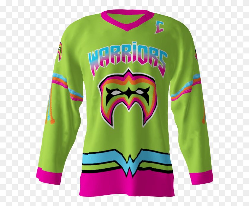 600x634 Home Ultimate Warrior Hockey Jersey, Clothing, Apparel, Sleeve HD PNG Download
