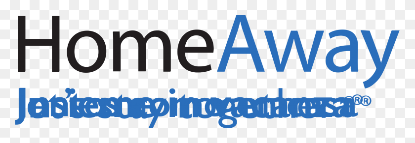 2400x712 Homeaway Let39s Stay Together Logo Transparent Homeaway, Word, Text, Alphabet HD PNG Download