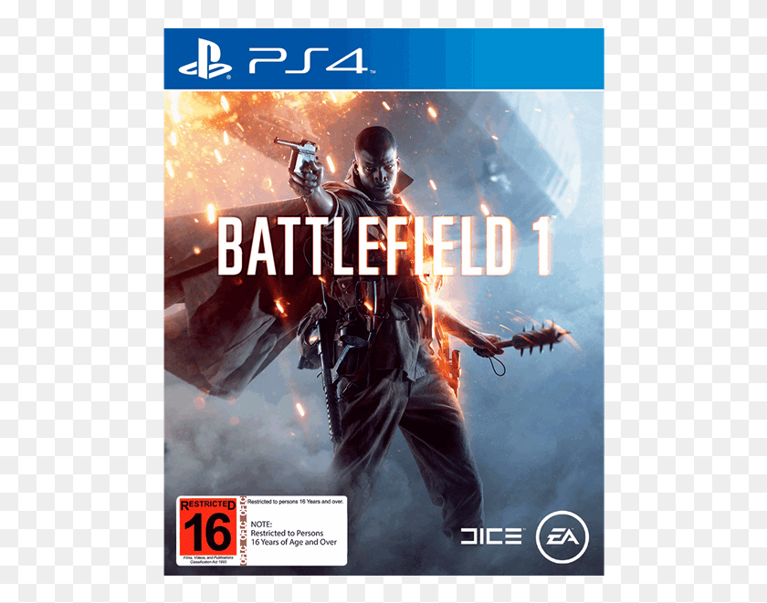 484x601 Descargar Png Homegames Consolas De Amplificador Battlefield Battlefield 1 Ps4, Cartel, Publicidad, Persona Hd Png