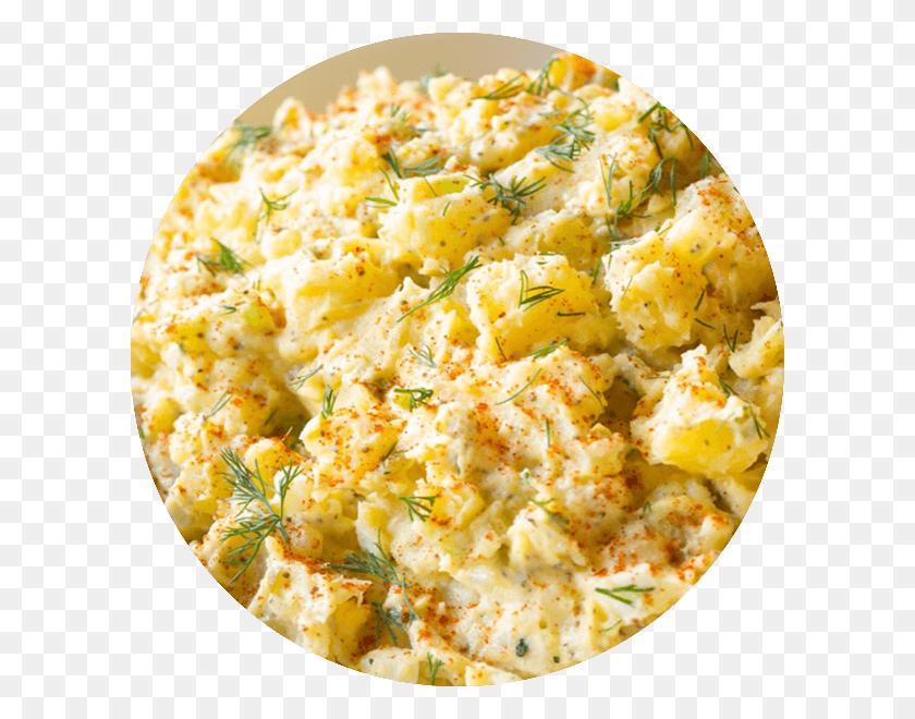 600x600 Homemade Potato Salad Indian Omelette, Pizza, Food, Mashed Potato HD PNG Download