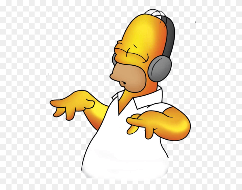 521x600 Homer Simpson Dj, Person, Human, Chef HD PNG Download