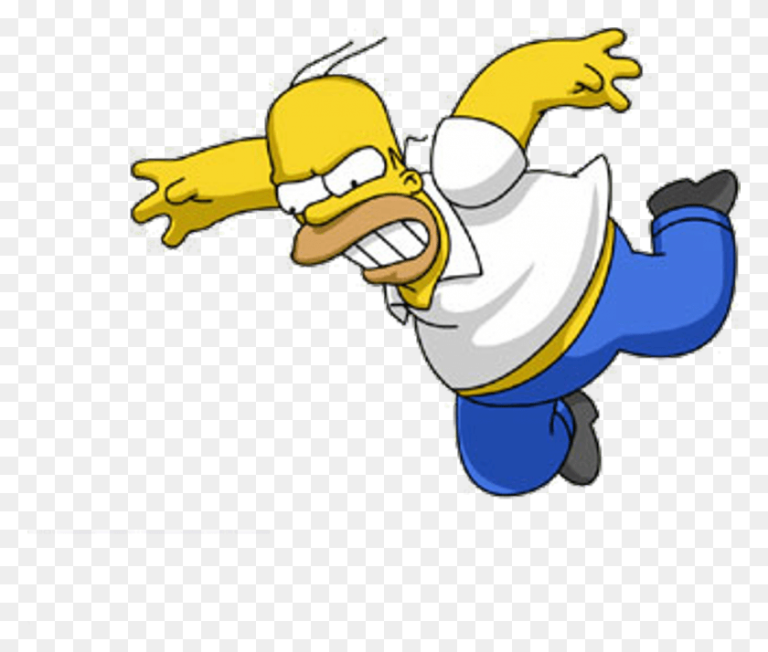 1024x859 Homer Simpson Transparent Background Homer Simpson, Hand HD PNG Download
