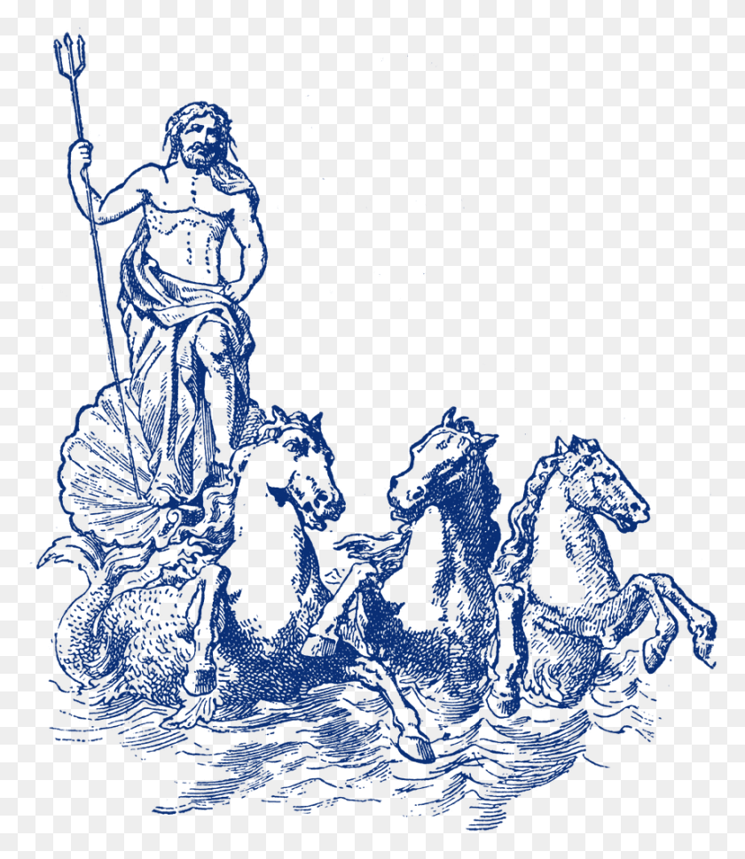 858x1000 Homeric Hymn To Poseidon Poseidon Et Ses Attributs, Outdoors, Nature HD PNG Download