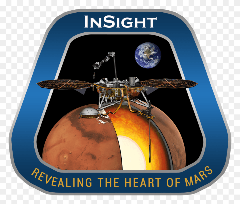 3024x2535 Homero Carrillo Liked This Mars Insight Mission Patch HD PNG Download