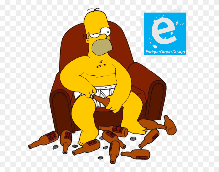 627x600 Homero Simpsons Borracho Homer Simpson Meme Beer, Person, Human, Animal HD PNG Download