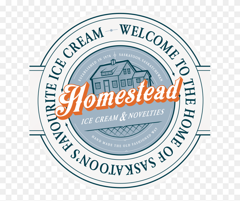 633x642 Homestead Ice Cream Homestead Ice Cream Homestead Ice Loma Linda University, Label, Text, Beer HD PNG Download
