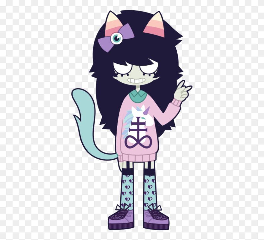 389x704 Homestuck And Pastel Goth Image Nepeta Leijon Pastel Goth, Person, Human, Knight HD PNG Download
