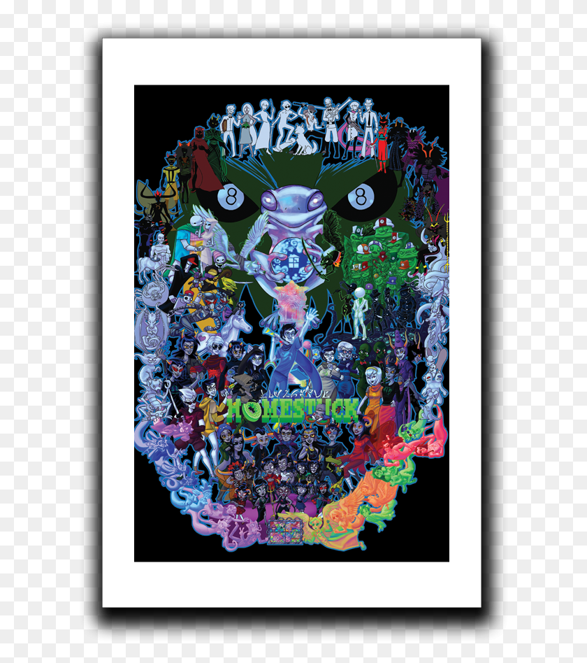 616x888 Homestuck The Collective Paradox Illustration, Collage, Poster, Advertisement HD PNG Download