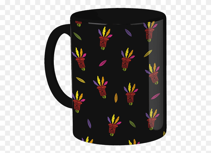 489x549 Homewares Coffee Cup, Floral Design, Pattern, Graphics HD PNG Download