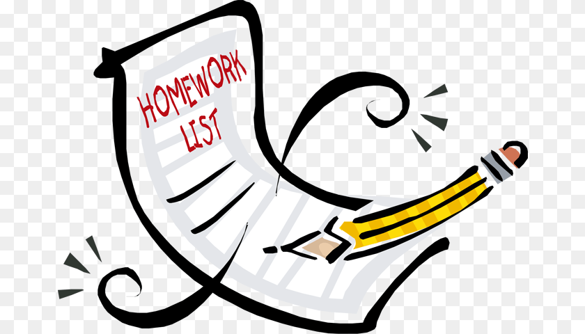Homework, Banana, Food, Fruit, Produce Clipart PNG