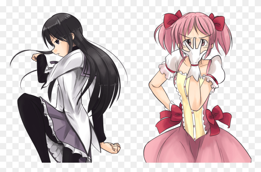 1078x682 Homura Akemi Hair Clothing Human Hair Color Anime Pink Cartoon, Manga, Comics, Book HD PNG Download