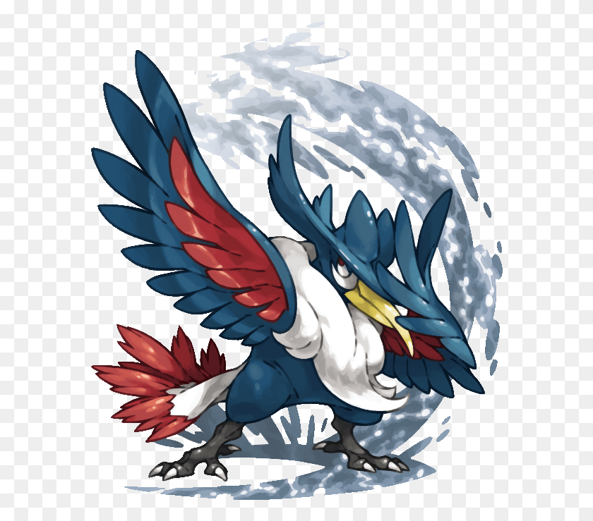 584x679 Honchkrow Pokemon Honchkrow, Dragon, Bird, Animal HD PNG Download