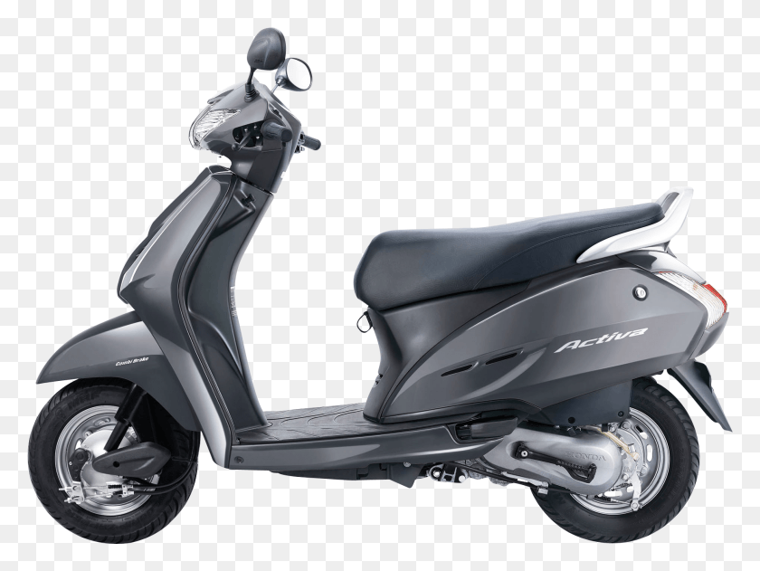 1885x1380 Honda Activa 3g Scooty Image Activa 5g Grey Colour, Scooter, Vehicle, Transportation HD PNG Download