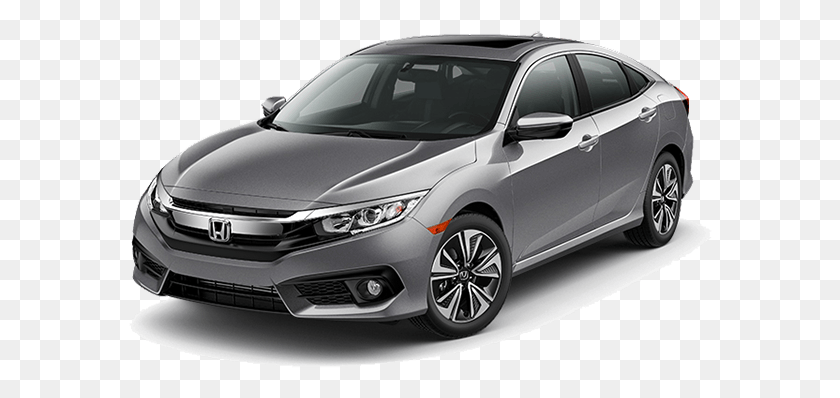 584x338 Honda Civic 2016 Honda Civic Ex Silver, Sedan, Car, Vehicle HD PNG Download