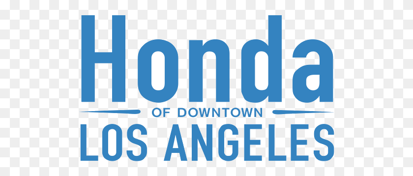 520x298 Honda Of Downtown La Honda Of Downtown Los Angeles Logo, Word, Text, Label HD PNG Download