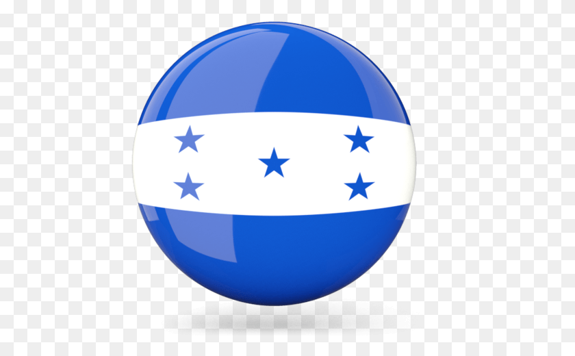 458x460 Honduras Flag, Sphere, Symbol, Balloon HD PNG Download