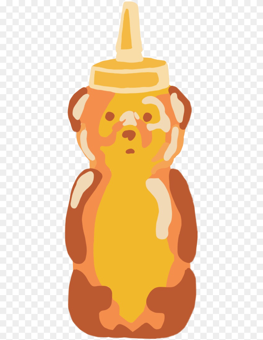 432x1083 Honey Honeybear Bear Gummybear Yellow Freetoedit Illustration, Baby, Person, Food, Face Clipart PNG