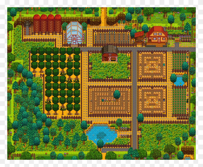 1280x1040 Honey Mead Farm Upload Farm Stardew Valley Summary, Green, Rug, Minecraft HD PNG Download