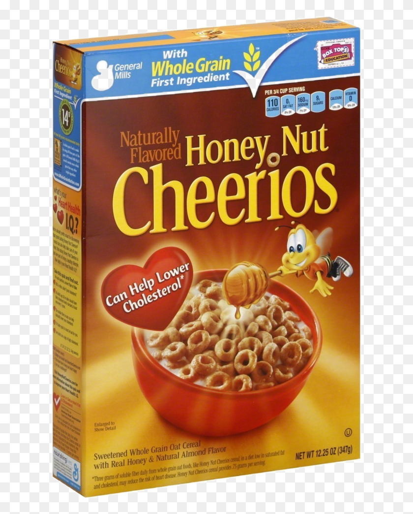 635x984 Honey Nut Cheerios General Mills Honey Nut Cheerios 12.25 Oz, Alimentos, Snack, Planta Hd Png