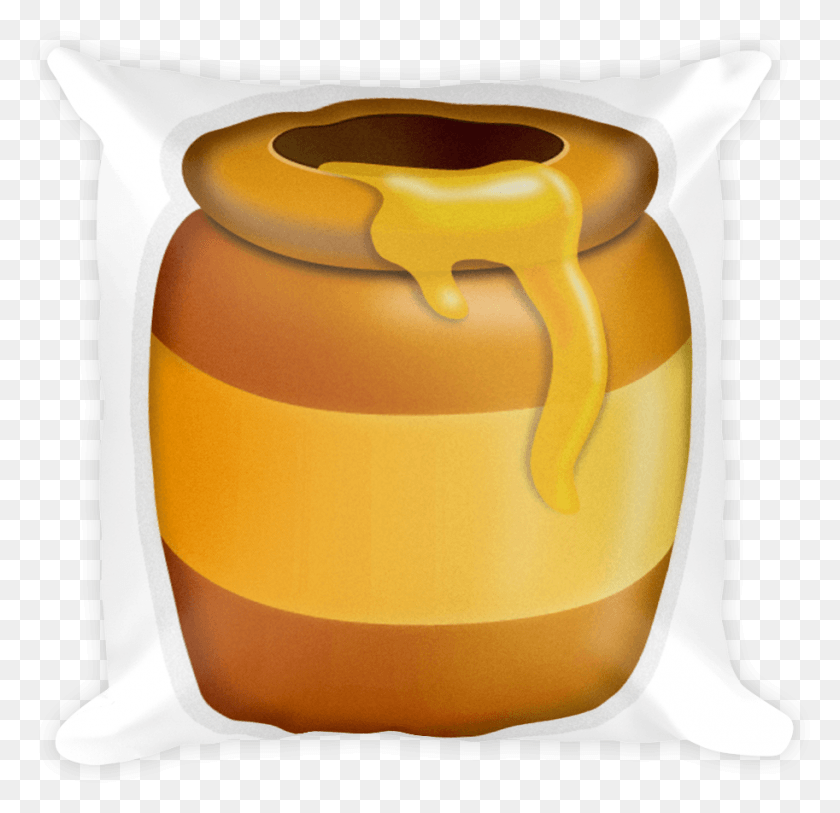 913x882 Honey Pot Honigtopf Von Winnie Pooh, Pillow, Cushion, Birthday Cake HD PNG Download