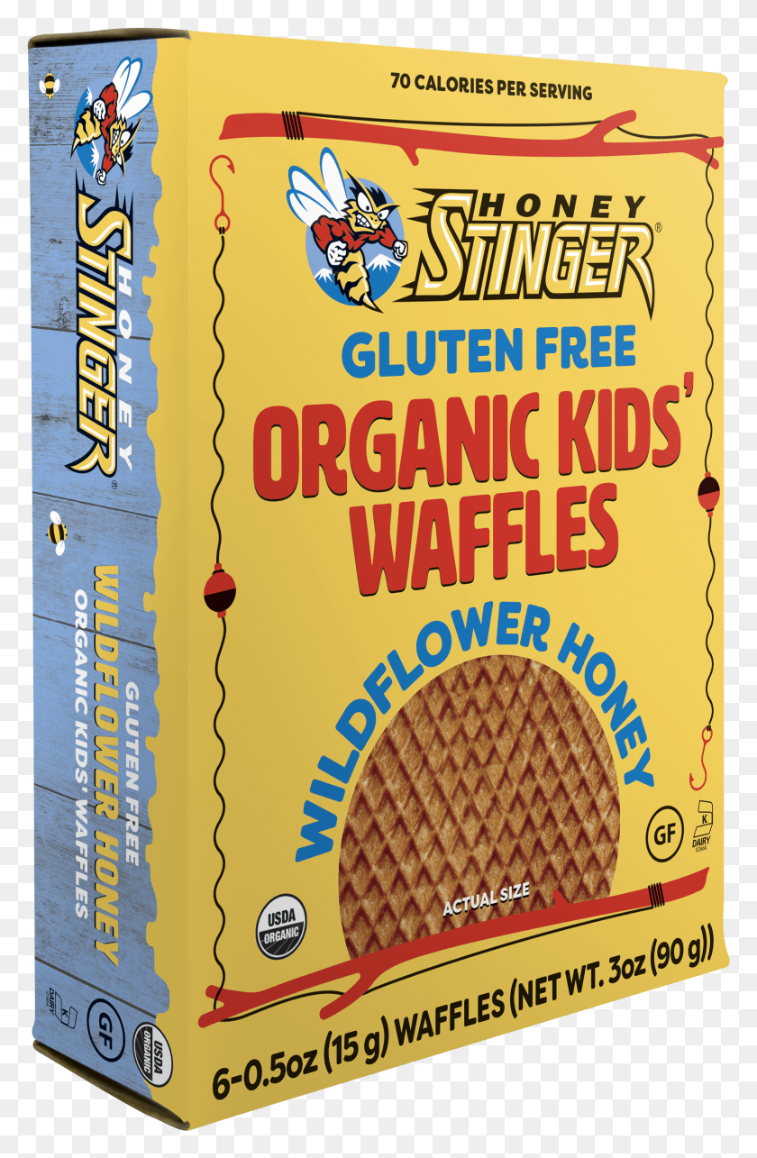 1872x2941 Honey Stinger Introduces Kids39 Gluten Free Organic Honey Cinnamon Waffles HD PNG Download