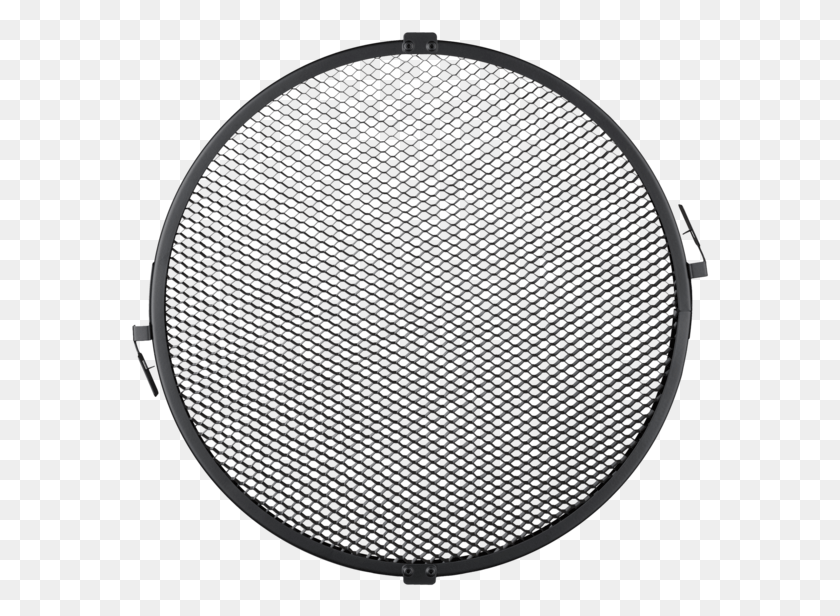 578x556 Honeycomb Grid Round No Circle, Electronics, Rug, Speaker HD PNG Download