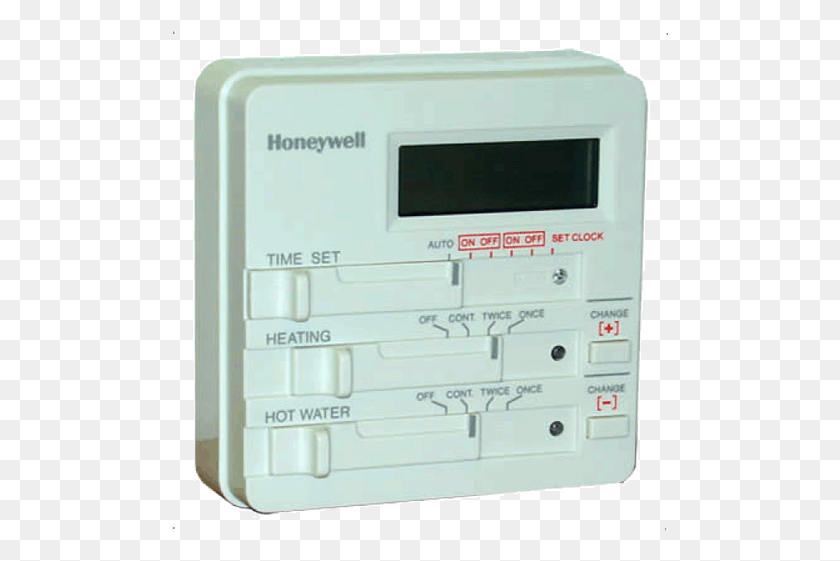 496x501 Descargar Png Honeywell St699 Programador 24 Horas Producto 16645 Galería Instrucciones De Control De Calefacción Honeywell, Dispositivo Eléctrico, Interruptor Hd Png