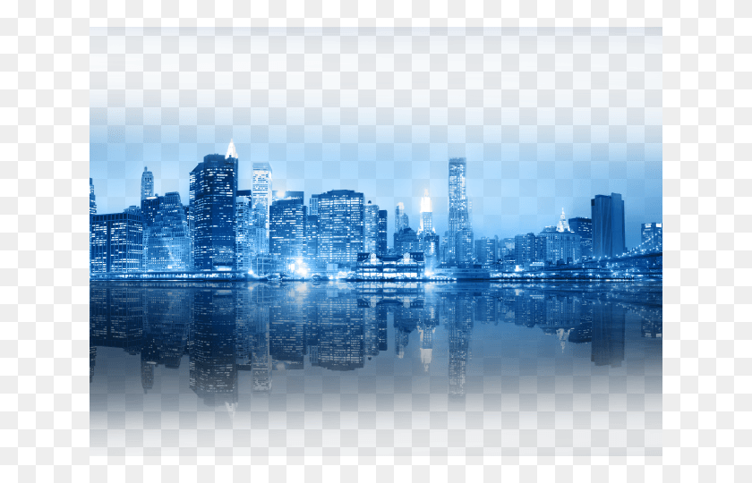 640x480 Hong Kong Harbour Night Lights Wallpaper New York City Blue Night, High Rise, Urban, Building HD PNG Download