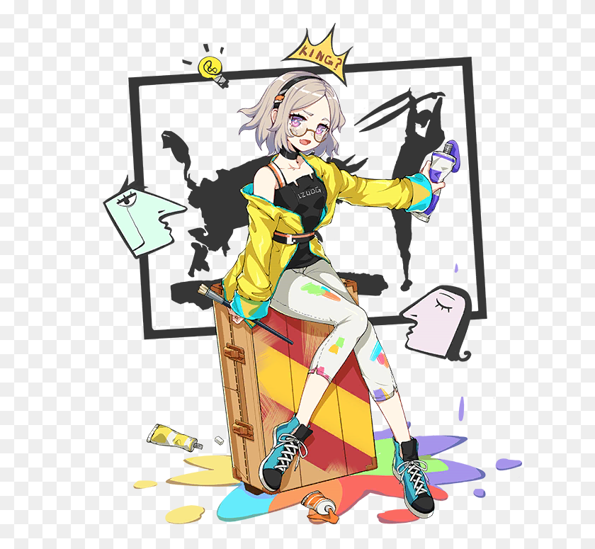 639x715 Honkai Impact 3rd Picasso, Person, Human, Performer HD PNG Download