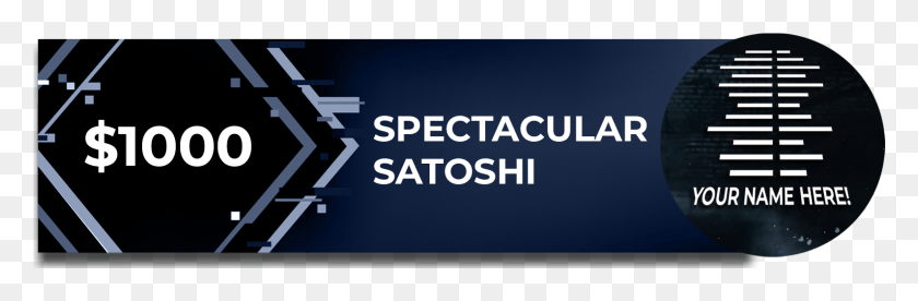 1590x441 Honor Satoshi And Receive A Special Thank You In Crypto39s Graphic Design, Text, Word, Alphabet HD PNG Download