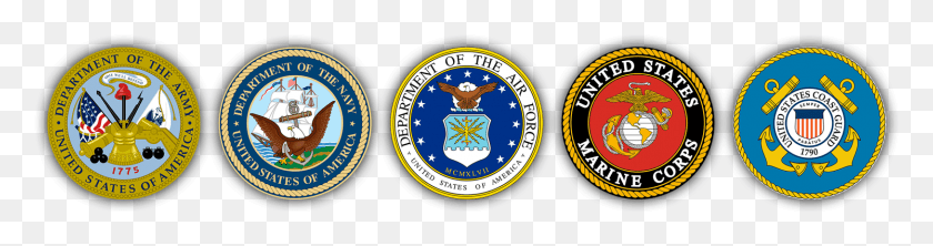 1494x311 Военные Печати Honor Wall, Логотип, Символ, Товарный Знак Hd Png Скачать