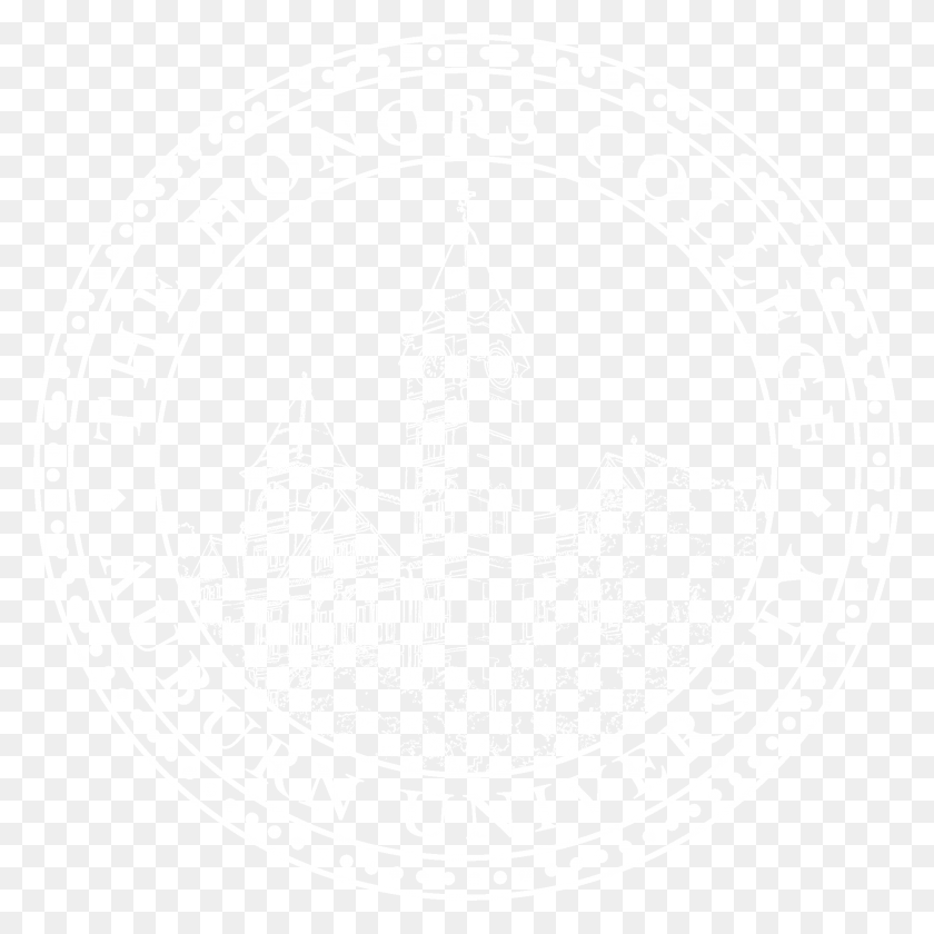 3639x3639 Honors College Medal In White Circle, Logo, Symbol, Trademark HD PNG Download