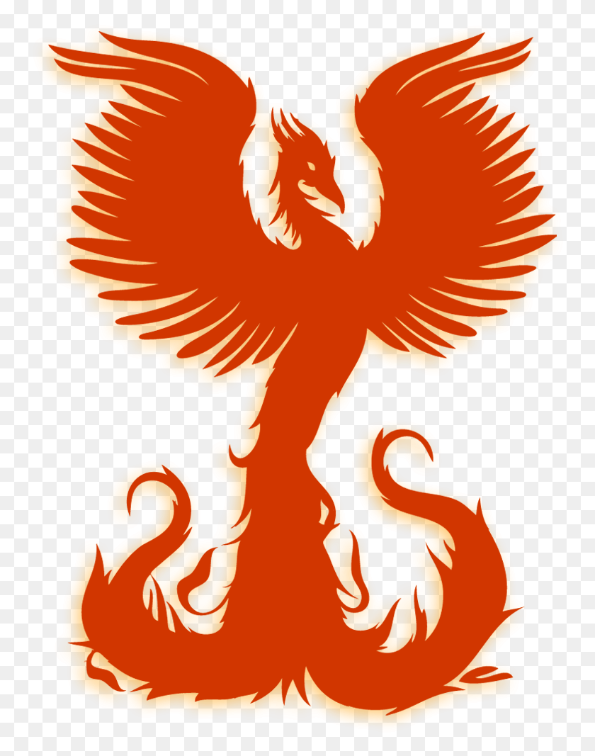 758x1007 Honores Wall Rise Of The Phoenix Fenix ​​Logo, Fuego, Llama, Animal Hd Png