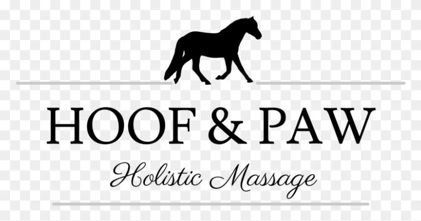 801x392 Hoof Amp Paw Mustang Horse, Text, Outdoors, Screen HD PNG Download