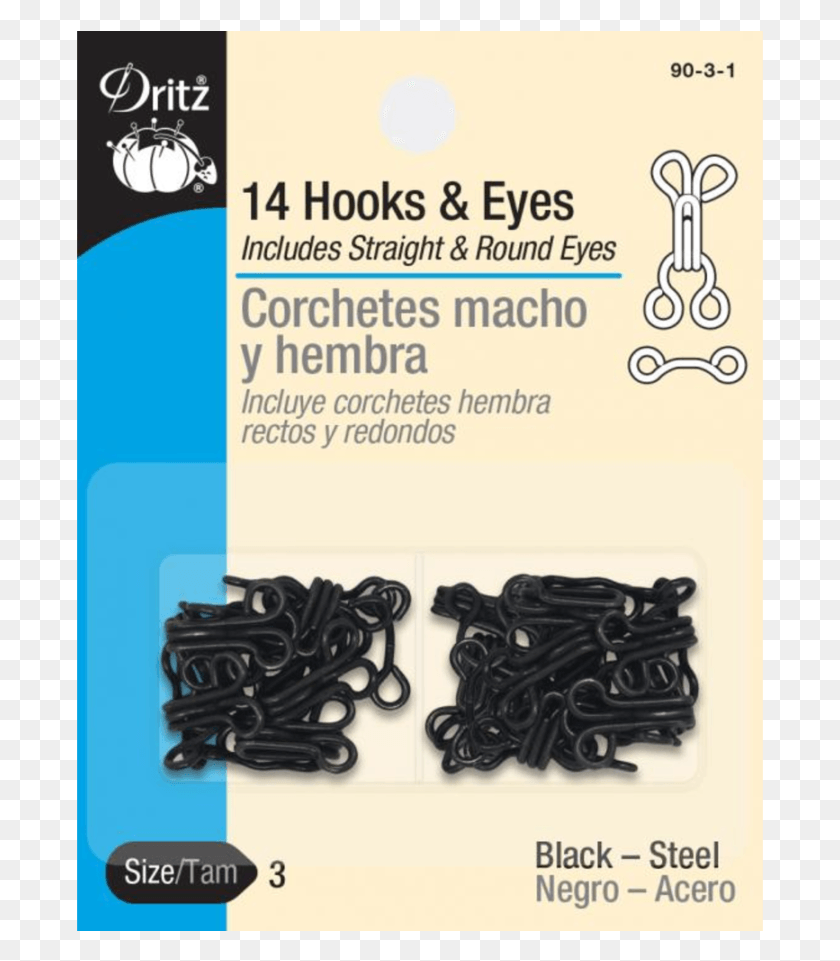 687x901 Hook And Eye Size, Poster, Advertisement, Flyer HD PNG Download