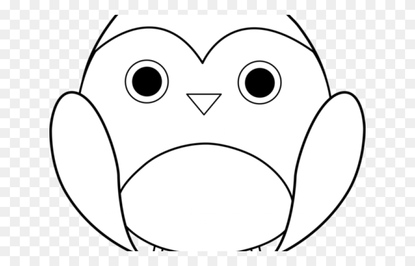 640x480 Hoot Clipart Snow Owl, Stencil, Soccer Ball, Ball HD PNG Download