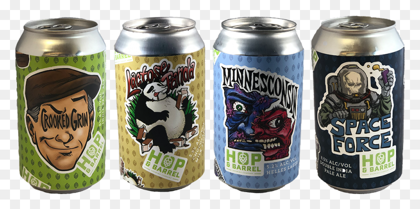 998x460 Hop And Barrel Cans Caffeinated Drink, Tin, Beer, Alcohol HD PNG Download