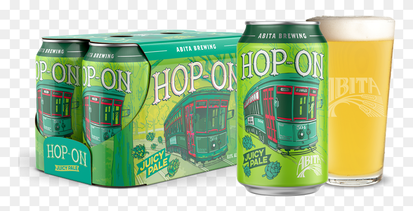 768x370 Hop On Abita Hop On Beer, Tin, Can, Alcohol HD PNG Download