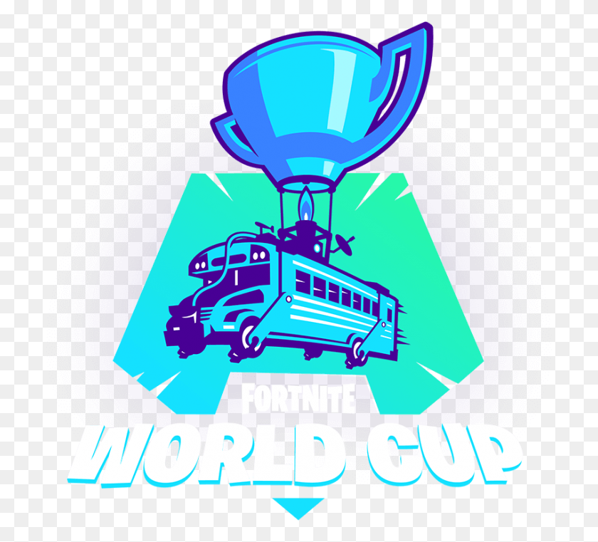 849x764 Hop On The Battle Bus Fortnite World Cup Week, Advertisement, Poster, Flyer HD PNG Download