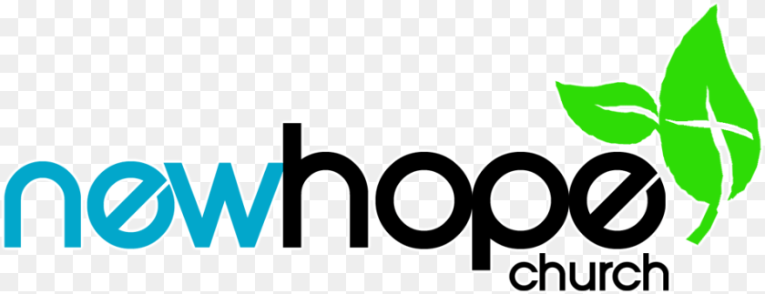 953x366 Hope Church Logo Clipart Clip Art, Green, Herbal, Herbs, Leaf Sticker PNG