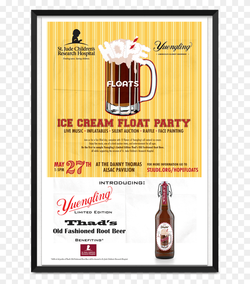 643x895 Hopefloatsflyer Poster Mockup Alcoholic Beverage, Beer, Alcohol, Drink HD PNG Download