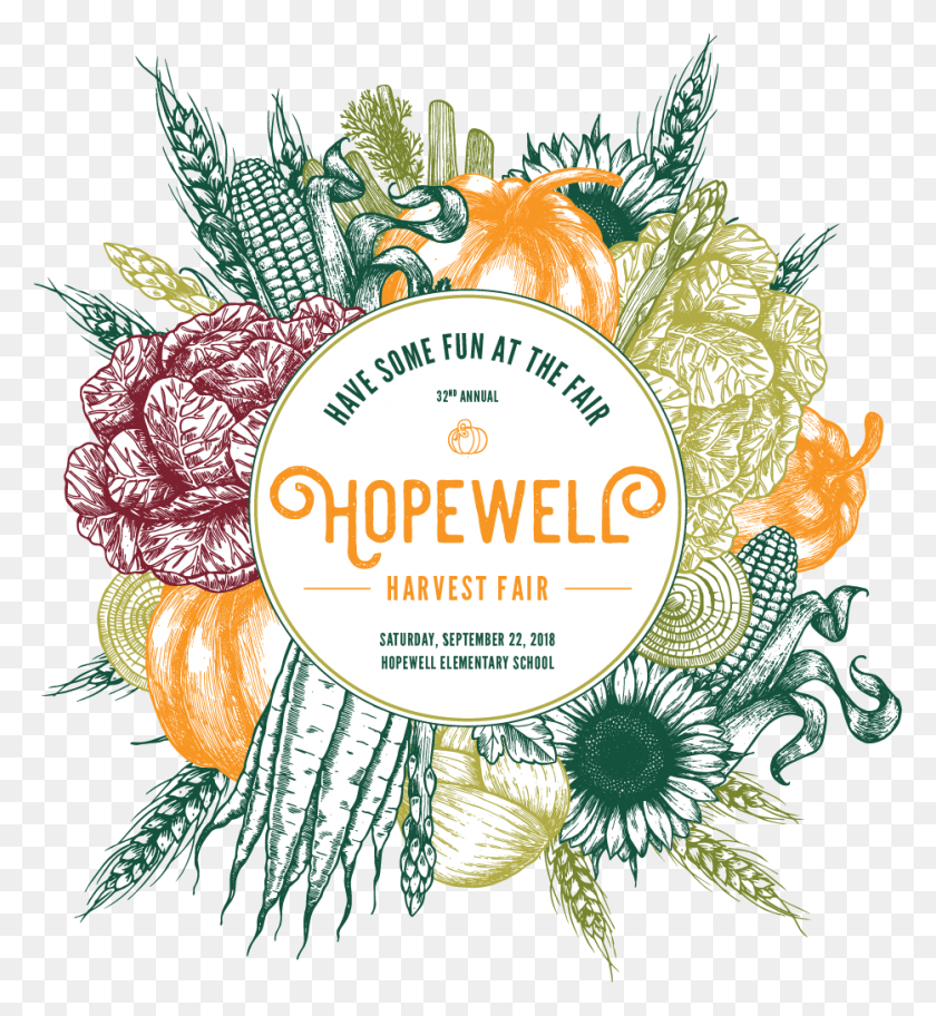 933x1020 Hopewell Harvest Fair 2018, Графика, Завод Hd Png Скачать