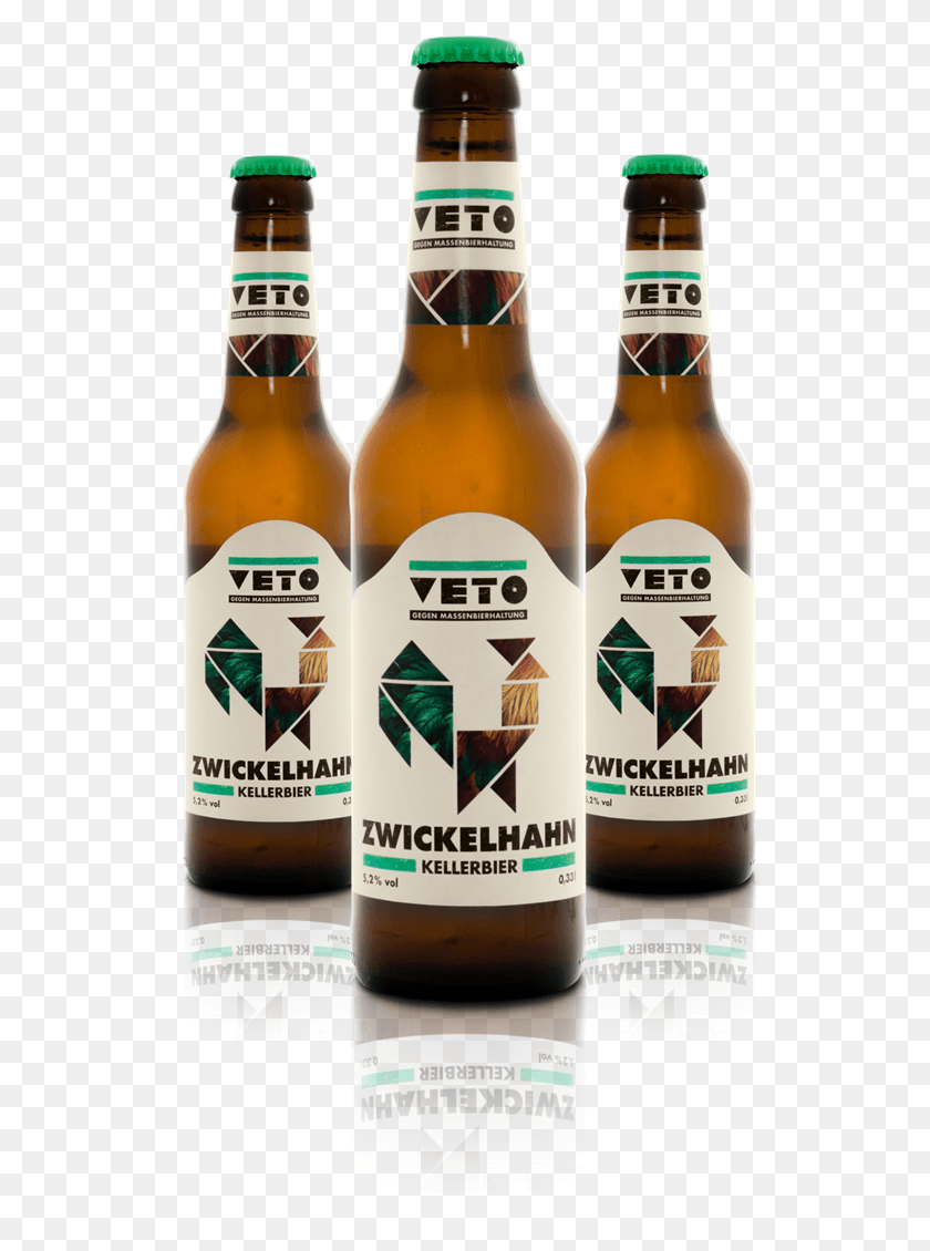 578x1070 Hopferei Hertrich Veto Veto Bier, Бутылка, Пиво, Алкоголь Png Скачать