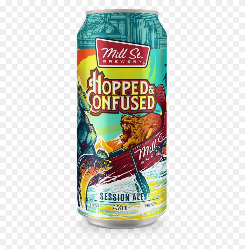 393x795 Hopped Amp Confused Mill Street Brewery, Beer, Alcohol, Beverage HD PNG Download