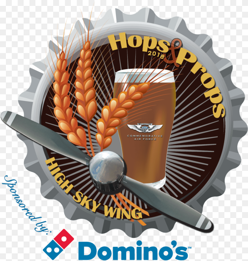 889x938 Hops Amp Props 2018 Logo Beer, Alcohol, Beverage, Advertisement, Cup PNG