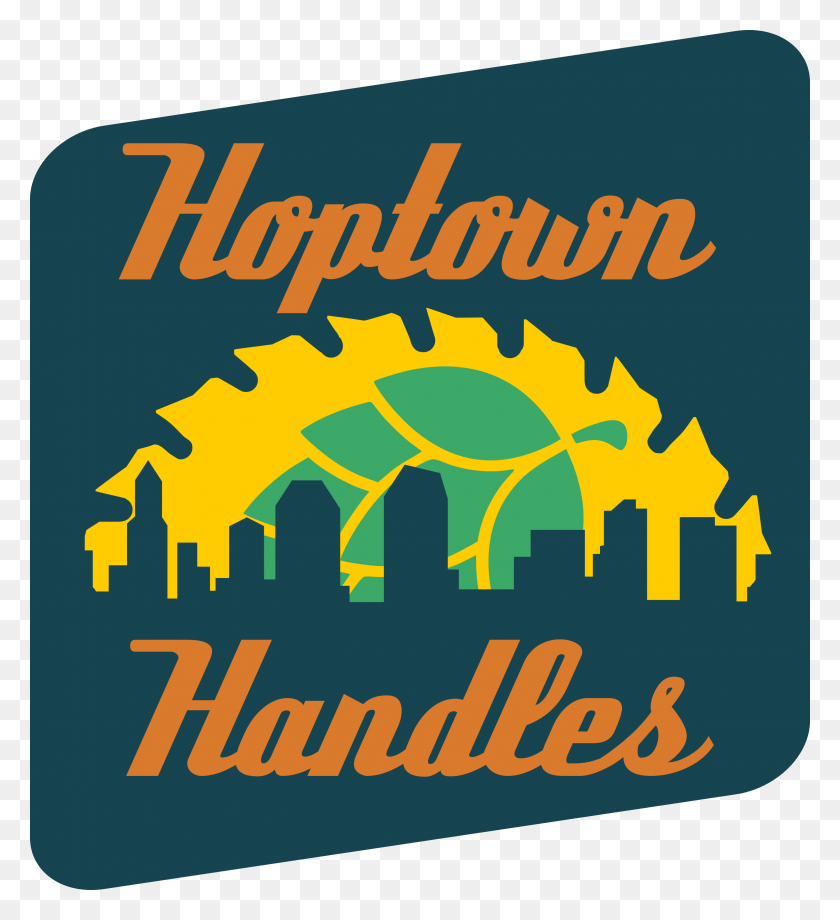 3095x3415 Hoptown Handles, Text, Poster, Advertisement HD PNG Download