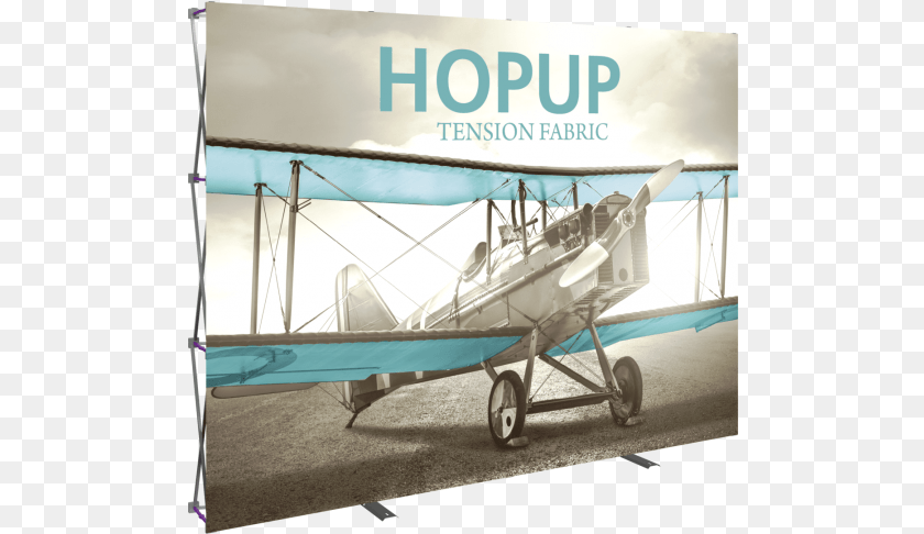 Hopup Tension Fabric Banner Stand, Aircraft, Airplane, Transportation, Vehicle Clipart PNG