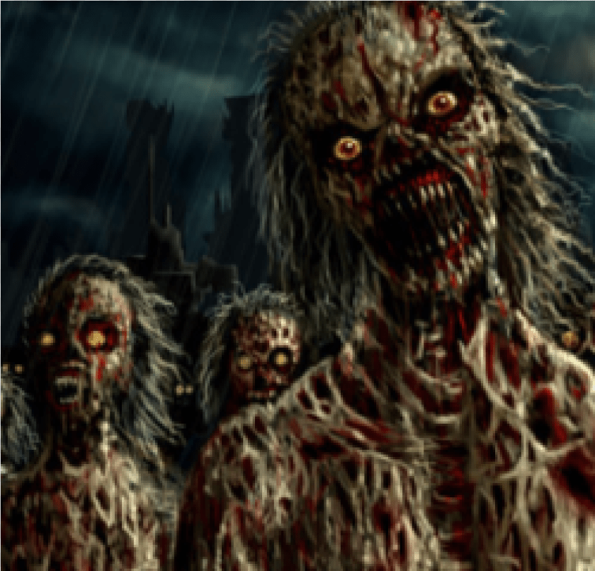 1001x961 Horde Of Zombies Dnd, Animal, Canine, Dog, Mammal Transparent PNG