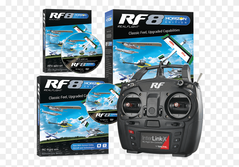 589x526 Horizon Hobby Edition Rf8 Flight Simulator, Electronics, Gps, Car HD PNG Download